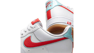 nike air force 1 low white chile red ice