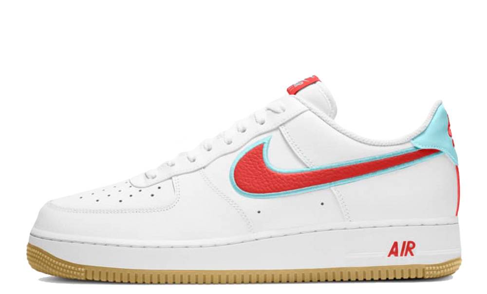 nike air force 1 low white chile red ice