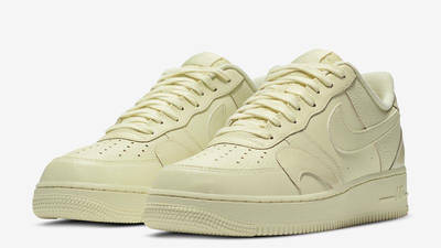 Nike Air Force 1 Misplaced Swoosh Pale Yellow