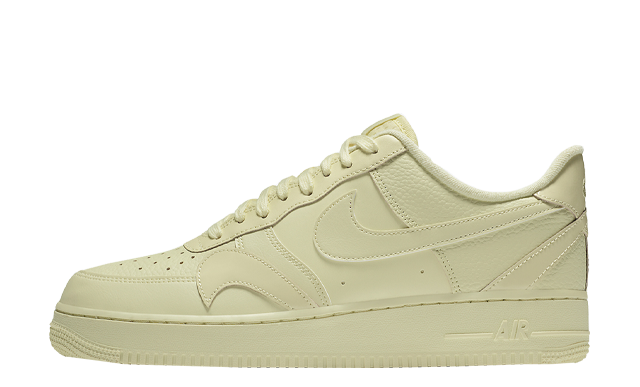 Nike Air Force 1 Misplaced Swoosh Pale Yellow