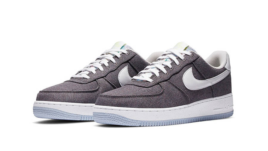 Nike Air Force 1 Recycled Canvas Pack Grey front