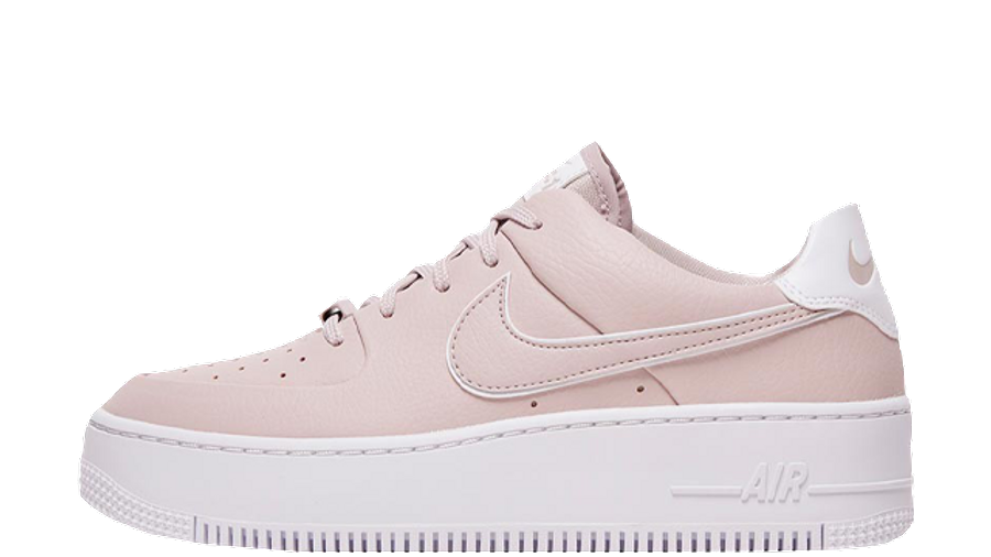 nike air force 1 sage pink junior