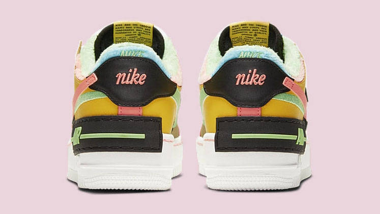 Nike Air Force 1 Shadow Multicolour Solar Fire Atomic Pink copy