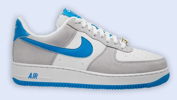 Bold Blue Hues Refresh This Colourful Nike Air Force 1 | The Sole Supplier