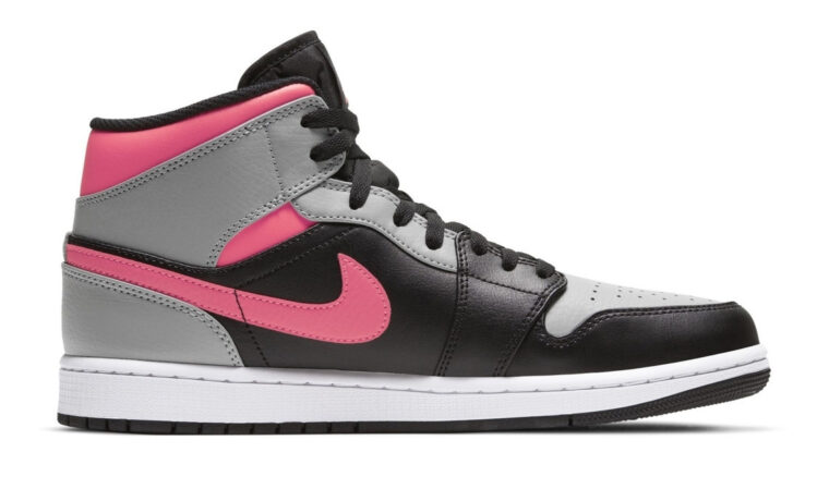 Nike Air Jordan 1 Grey Black Pink