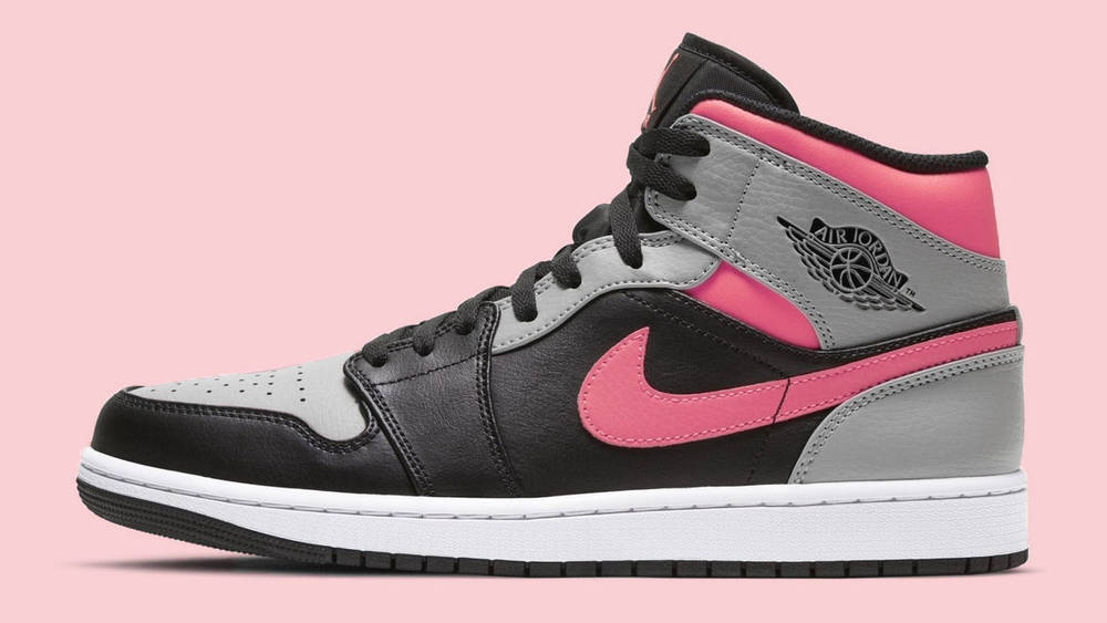 Nike Air Jordan 1 Grey Pink copy