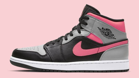 Peep The Pink Detailing On This Latest Air Jordan 1 Mid Peep The Pink Detailing On This Latest Air Jordan 1 Mid