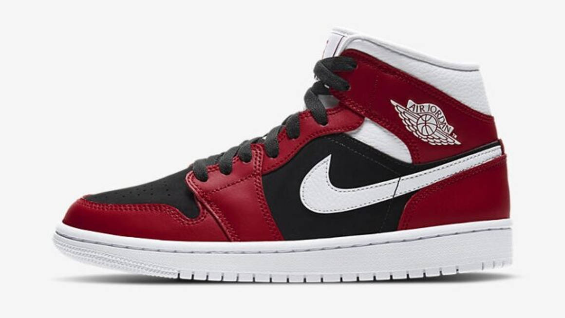 Peep The Premium Details On This Upcoming Air Jordan 1 Mid | The Sole ...