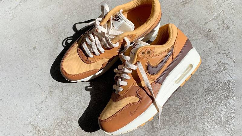 nike air max 1 brown