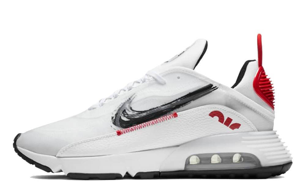 air max red white and black