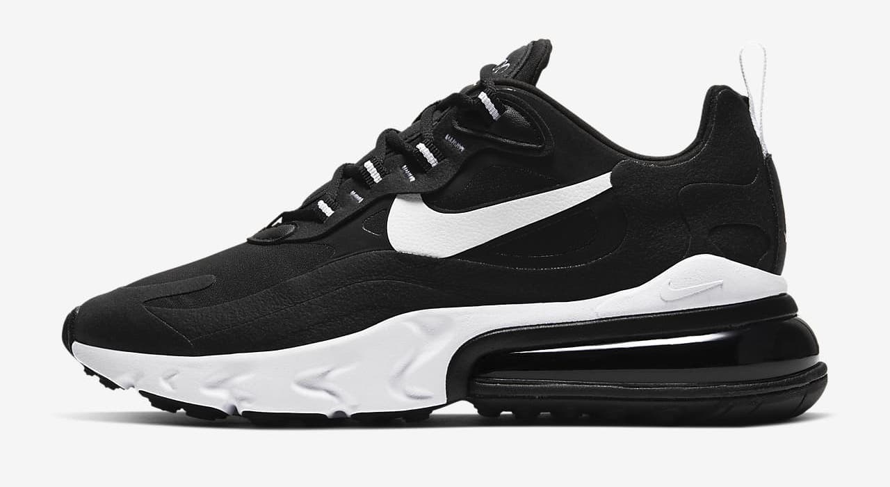 Nike Air Max 270 React Black White