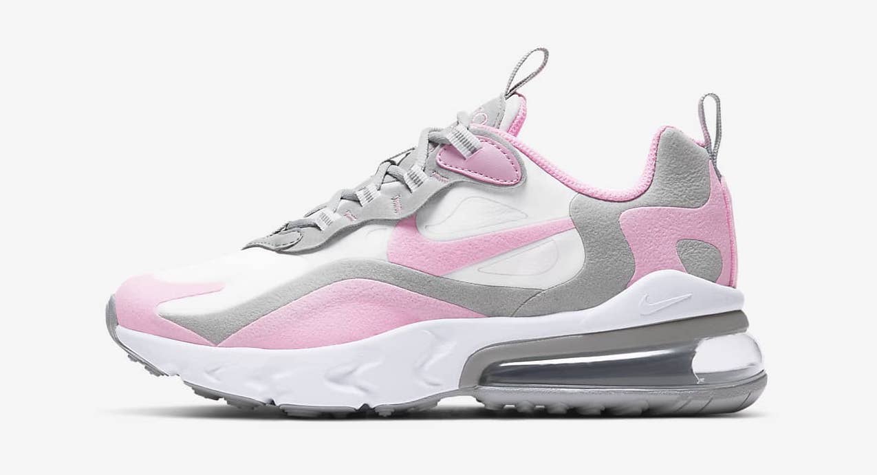 Nike Air Max 270 React Grey Pink