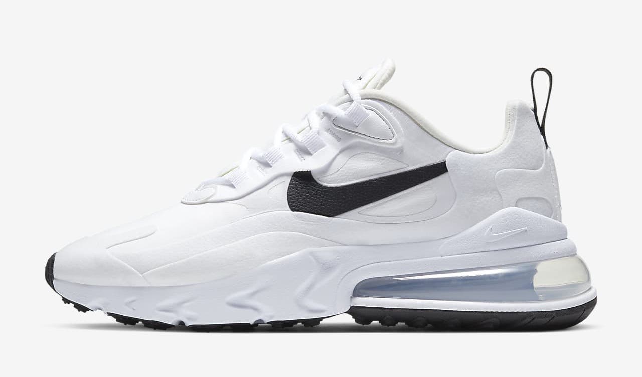 Nike Air Max 270 React White Black