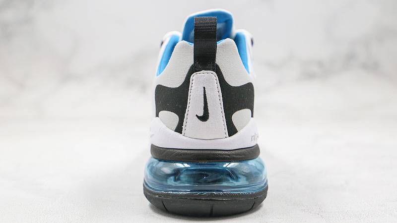 Nike Air Max 270 React White Blue Grey CT1280-101 back