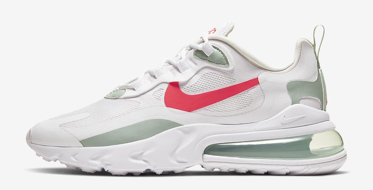 Nike Air Max 270 React White Pistachio Frost
