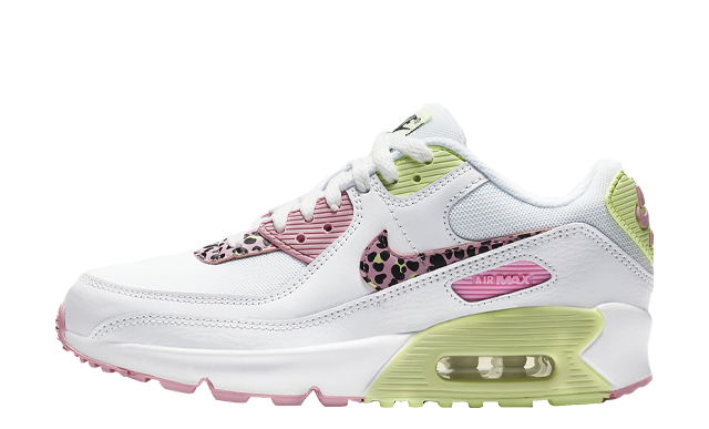 Nike Air Max 90 GS Barely Volt Pink Rise
