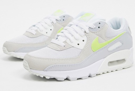 Nike Air Max 90 Grey White Yellow