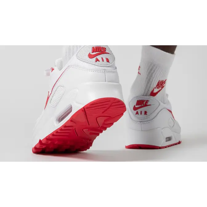 Off white air hot sale max 9 university red