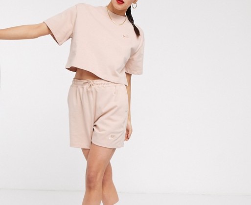 Nike Beige Crop Top