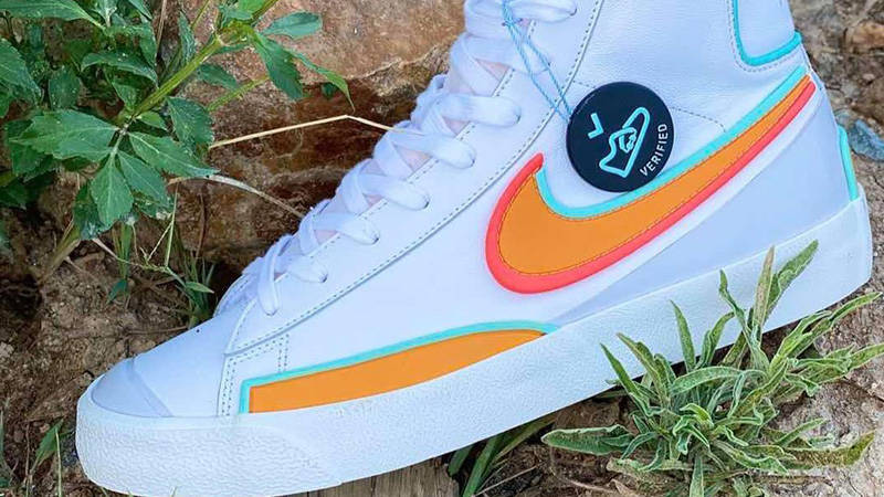 Nike Blazer Mid 77 D/MS/X White Bright Crimson