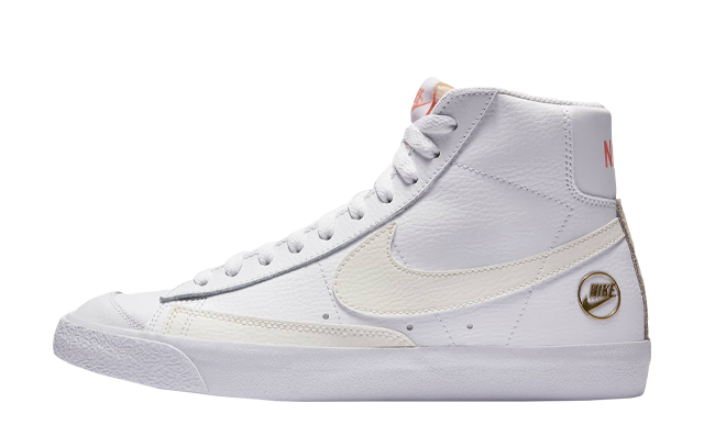 Nike Blazer Mid 77 White Metallic Gold