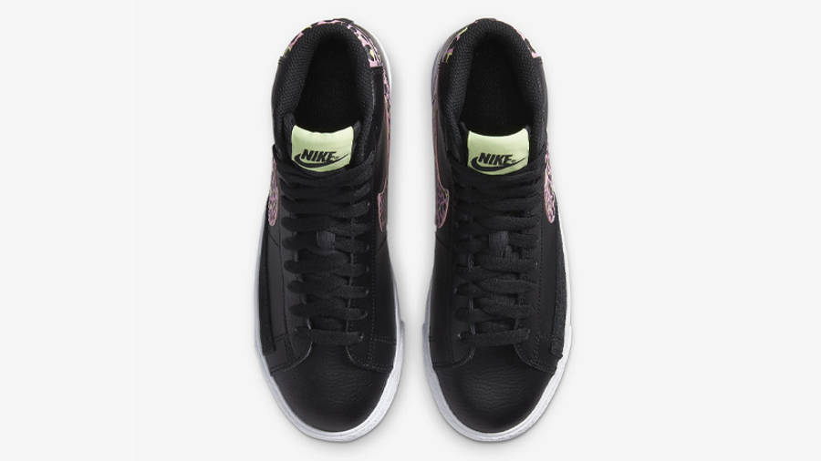Nike Blazer Mid Black Pink Cheetah