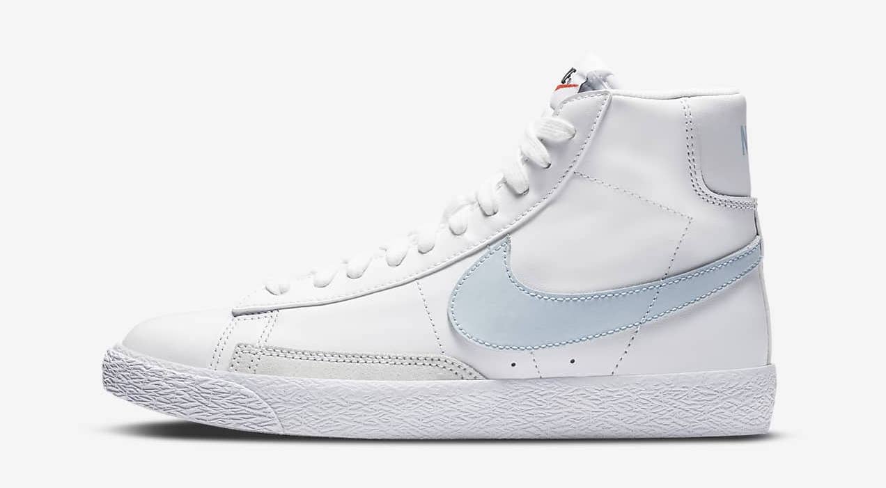 Nike Blazer Mid White Blue