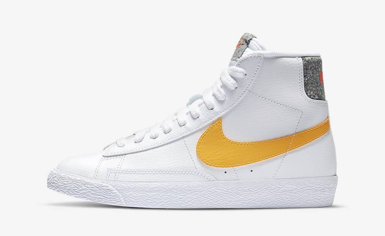 Nike Blazer Mid White Laser Orange |
