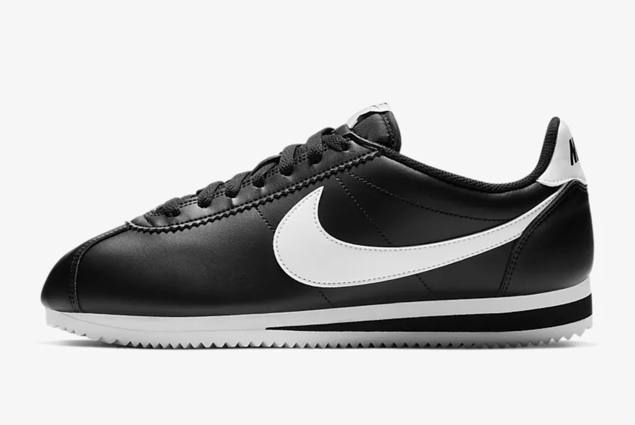 Nike Classic Cortez Black Whiite