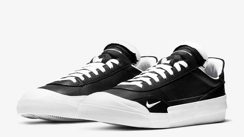 Nike Drop Type Premium Black White Front
