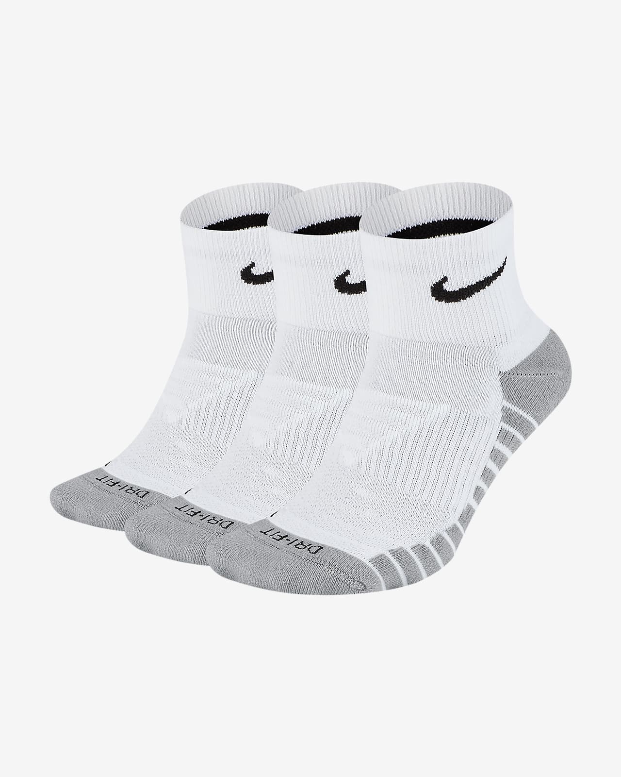Nike Everyday Max Cushioned Ankle Socks White