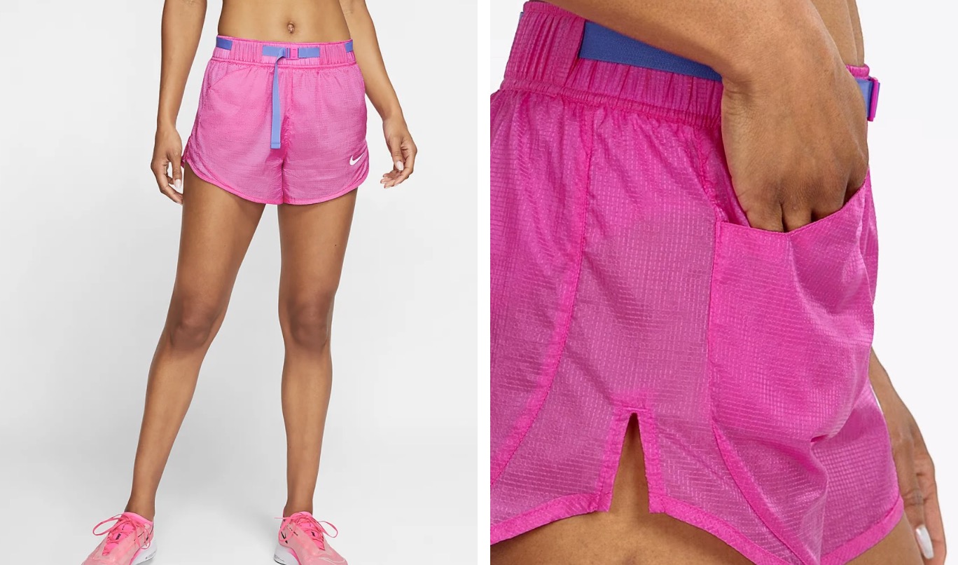 Nike Icon Clash Running Shorts Pink