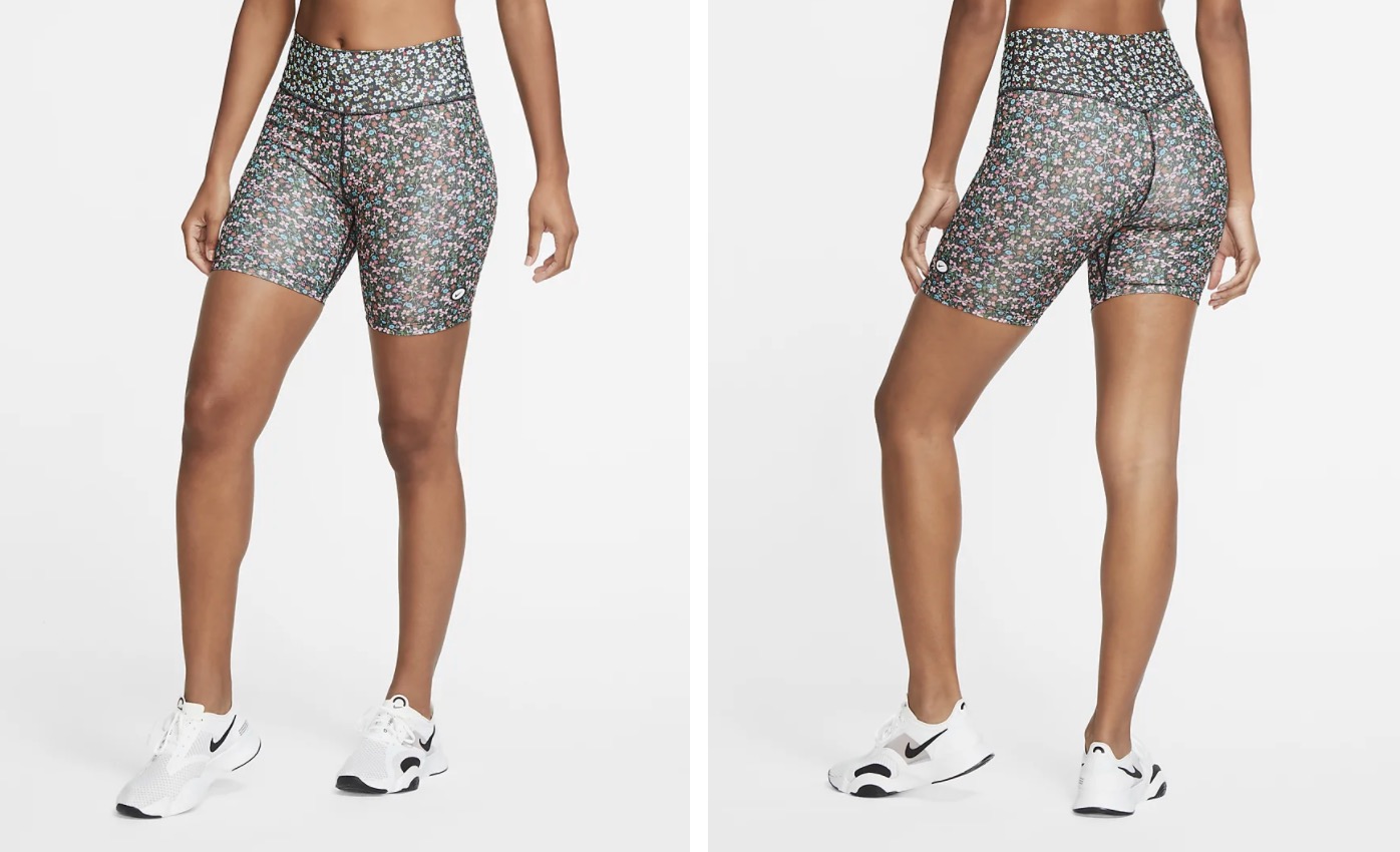 Nike One Shorts Floral