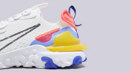 The Nike React Vision Gets A Multicoloured Update The Nike React Vision Gets A Multicoloured Update