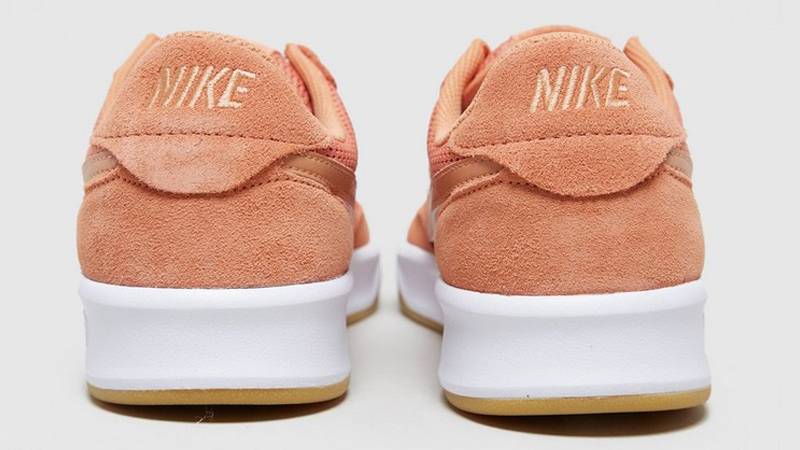 Nike SB Adversary Orange Brown Back