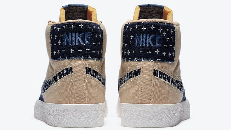Nike SB Blazer Mid Sashiko CT0715-200 back
