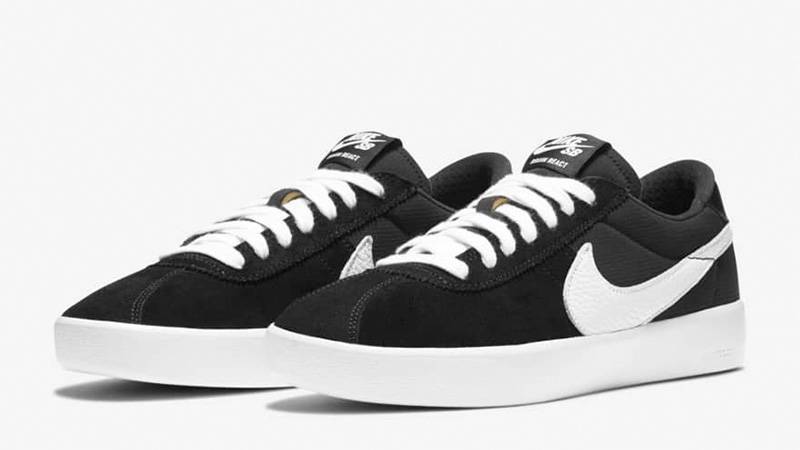 Nike SB Bruin React Black White CJ1661-001 front
