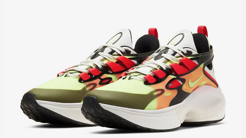Nike Signal D/MS/X Black Barely Volt White Front