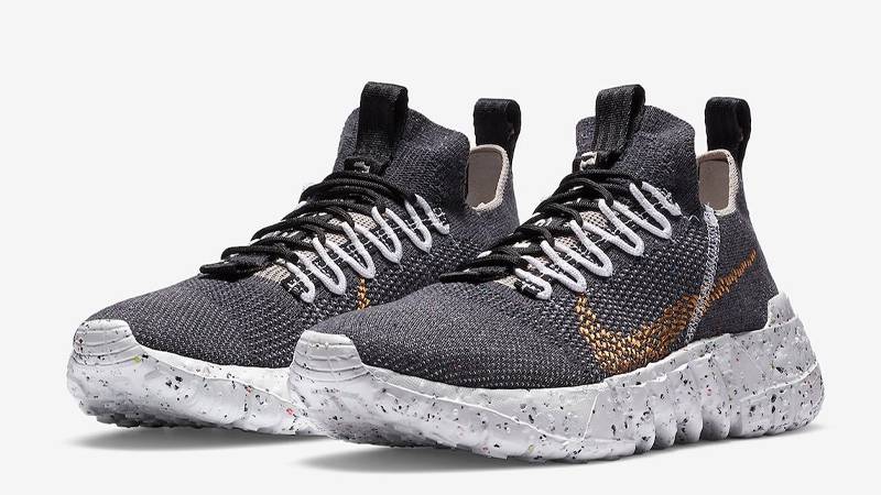 Nike Space Hippie 01 Black Wheat Front