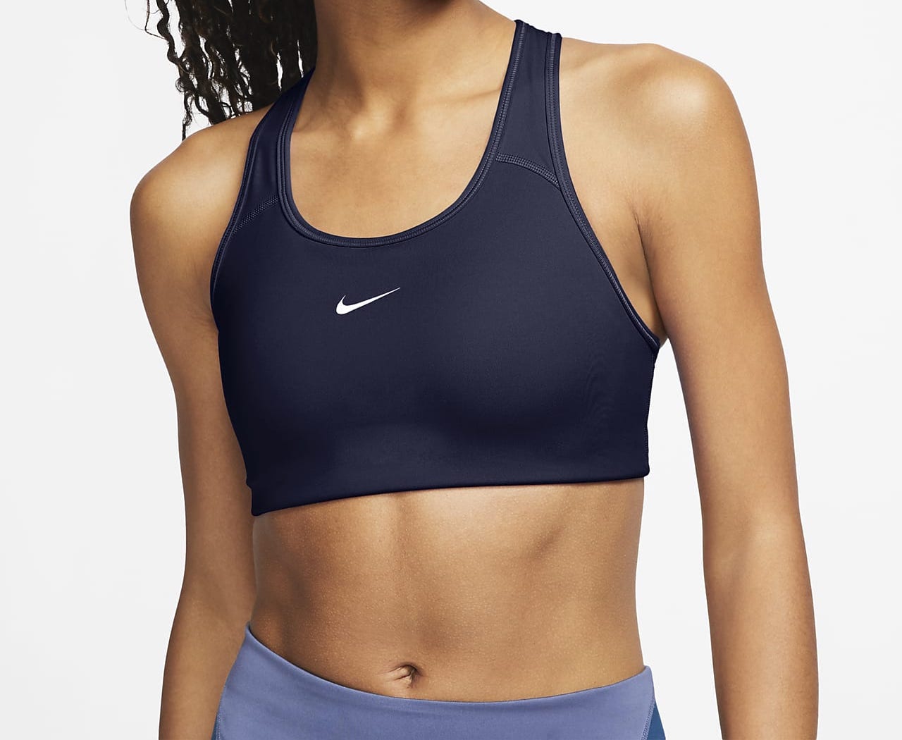 Nike Swoosh Sports Bra Black