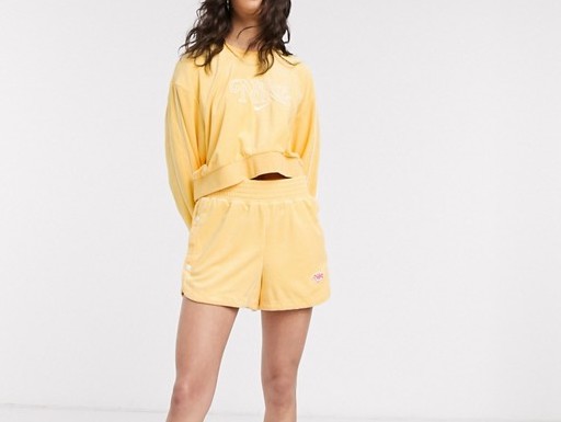 Nike Terry Towelling Shorts Topaz Gold