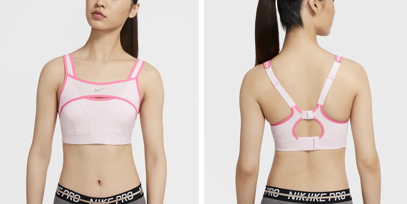 Nike UltraBreathe Sports Bra Pink
