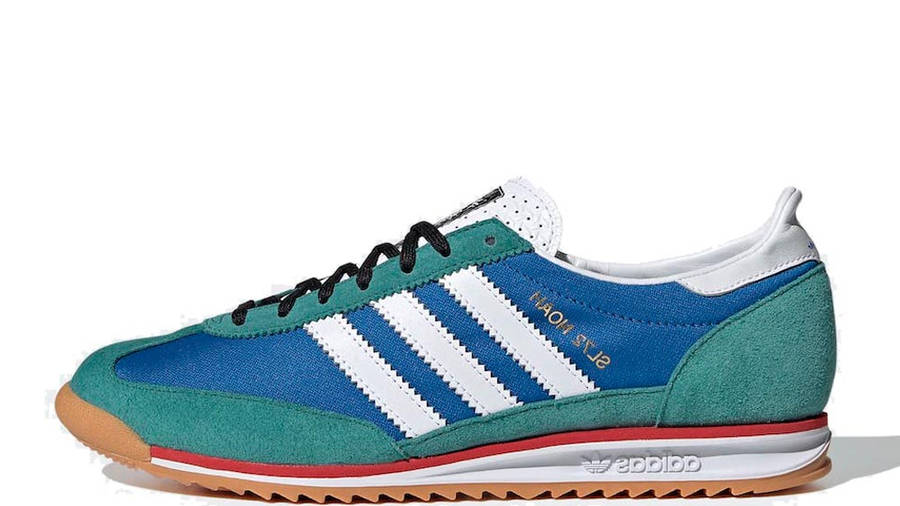 adidas green blue