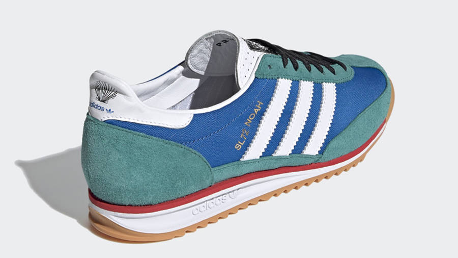 blue green adidas