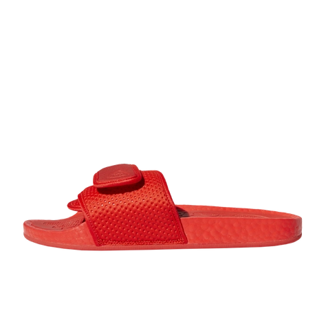 Pharrell Williams x adidas urheilusta Boost Slide Active Red