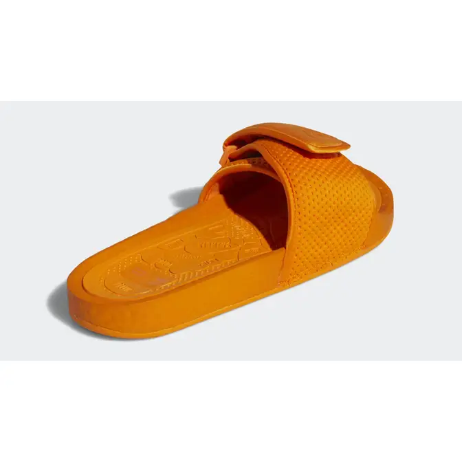 Pharrell Williams x adidas Boost Slide Bright Orange Where To