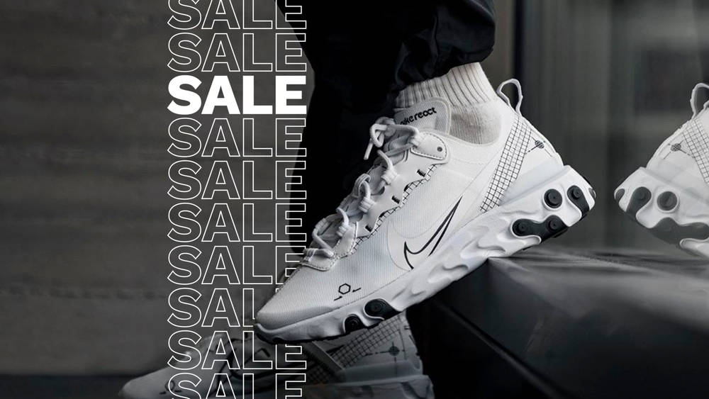 The Nike React Element 55 "White" is Now Just £63 at Nike UK! Nike React Element 55 "White"