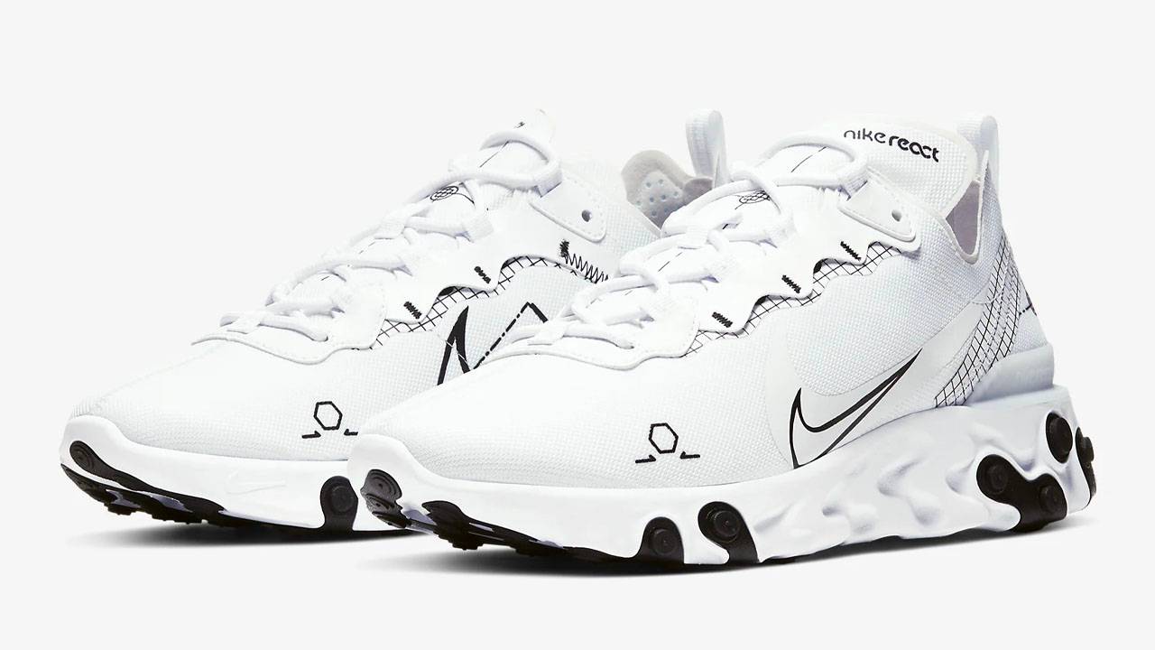Nike React Element 55 "White"