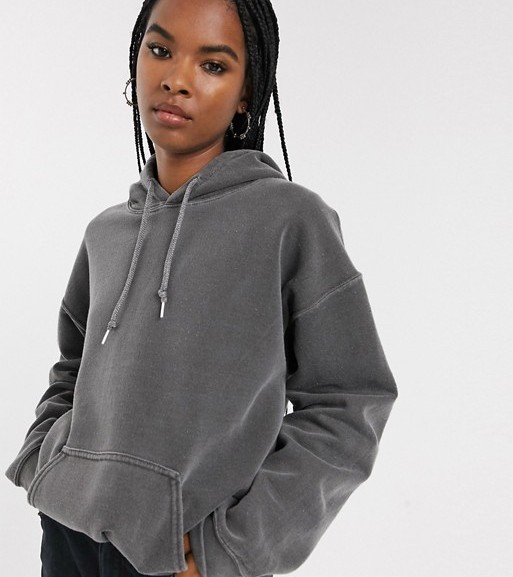 Reclaimed Vintage Charcoal Hoodie