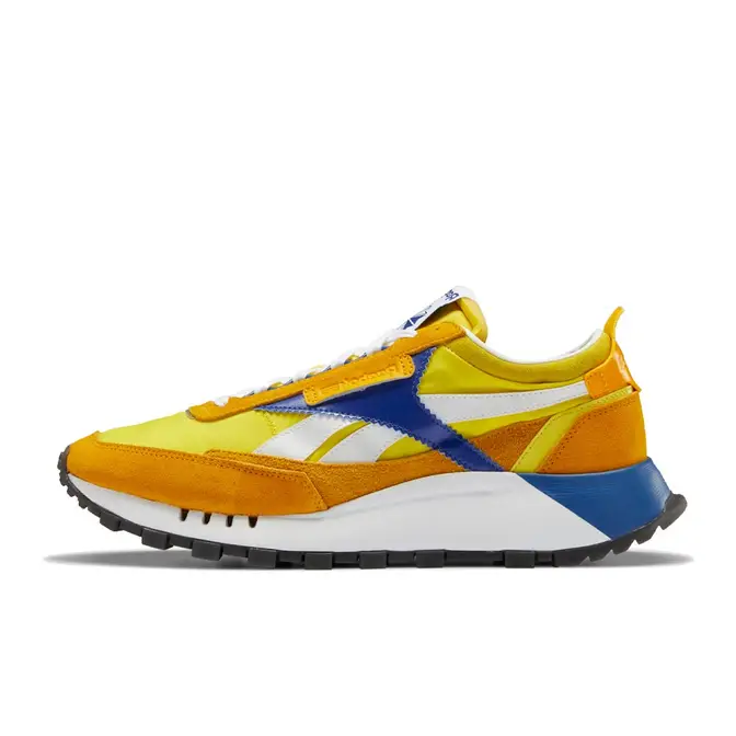 Yellow sale reebok trainers